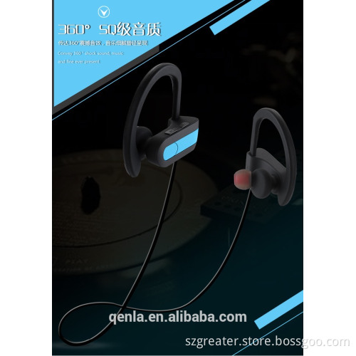 2017 New waterproof Wireless Bluetooth Stereo Earbuds&headphone&earphones for all mobile phone